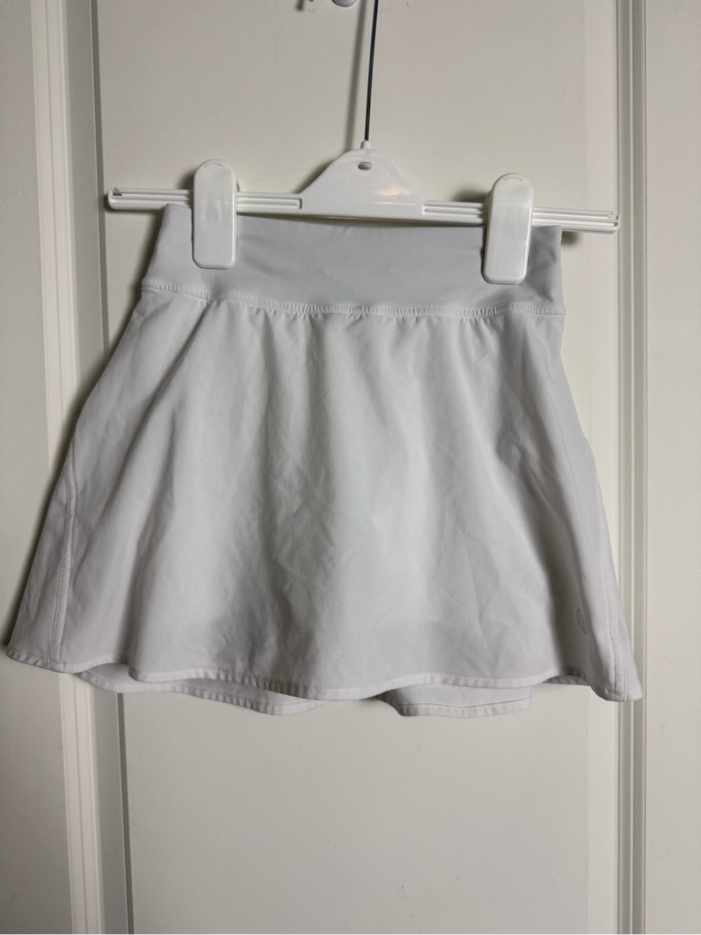 lululemon athletica White Circle Skater Skirt with Inner Shorts